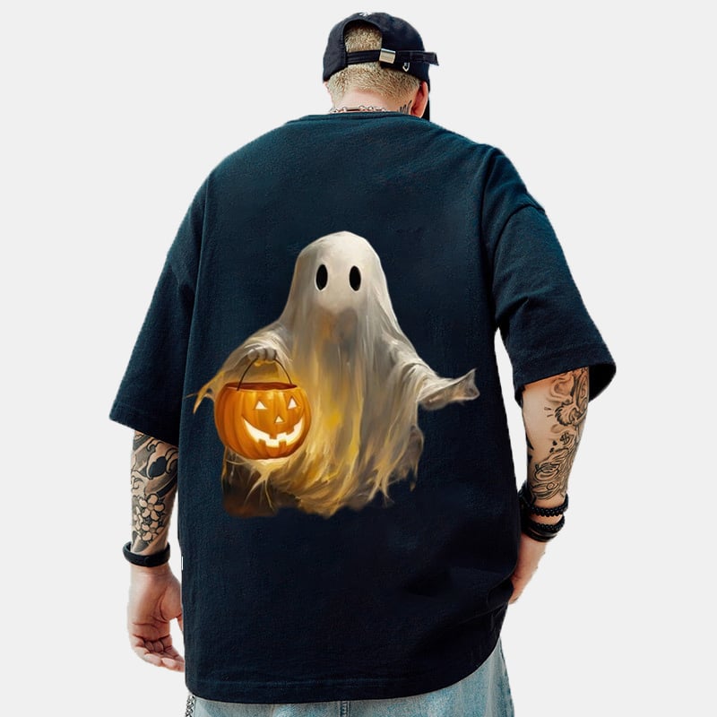 Ghost Art  Brand Hip-hop Loose T-shirt