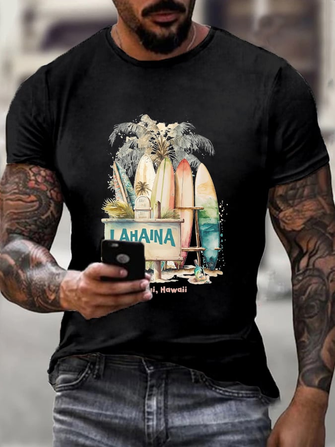 Men's Lahaina Strong Casual T-Shirt