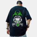 Radioactive Water Printing  Brand Hip-hop Loose T-shirt