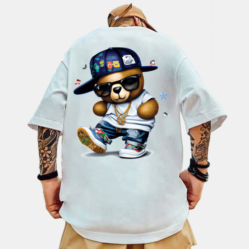 Fashionable Casual Printed Men's T-Shirt