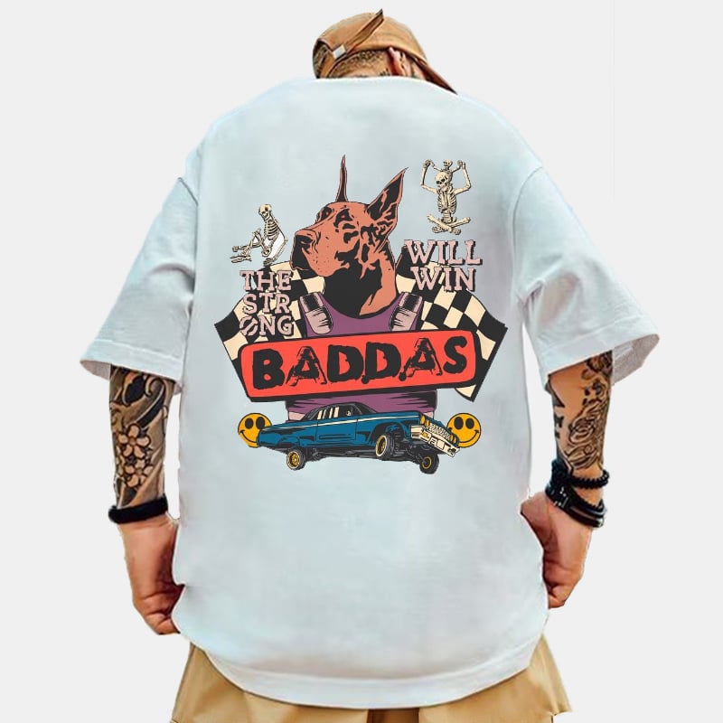 Fashionable Casual Printed Men's T-Shirt