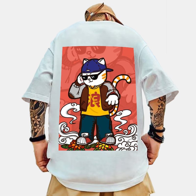 Fashionable Casual Printed Men's T-Shirt