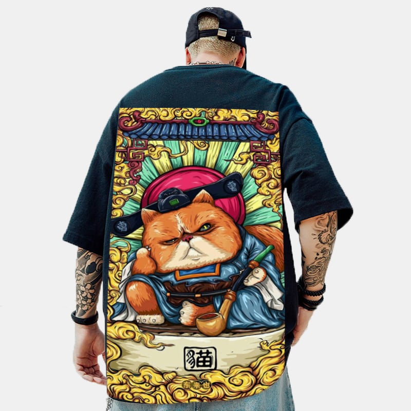 Fashionable Casual Printed Men's T-Shirt