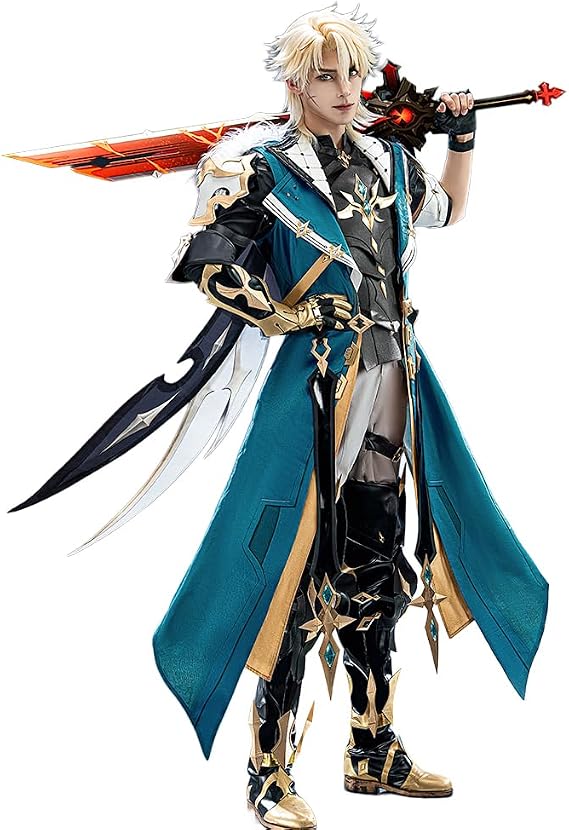 Cosplay Costume Doki-R Full Set Genshin Varka Cosplay Halloween