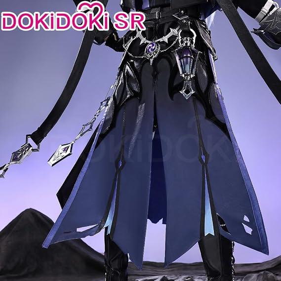 Cosplay Costume Doki-SR Song of the Welkin Moon Genshin Flins Halloween