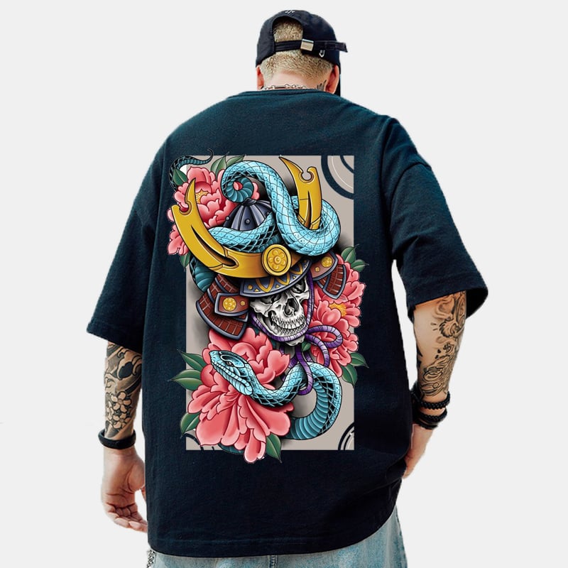 Fashionable Casual Printed Men's T-Shirt