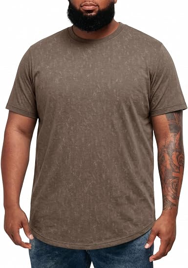 Runcati Mens Big and Tall Shirts Short Sleeve 100% Cotton