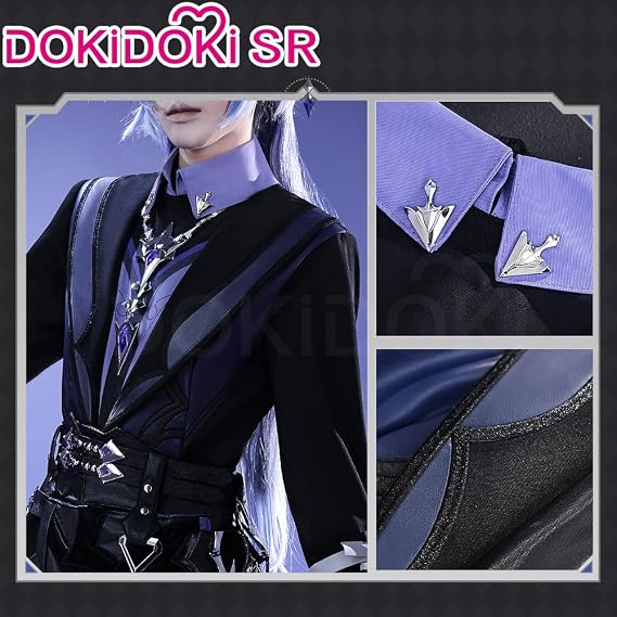 Cosplay Costume Doki-SR Song of the Welkin Moon Genshin Flins Halloween