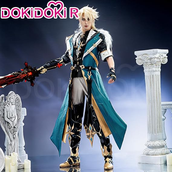 Cosplay Costume Doki-R Full Set Genshin Varka Cosplay Halloween