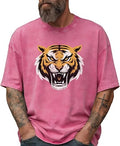 MARSVOVO Unisex Summer Pink Graphic Tees Short Sleeve Classic