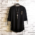 Short-sleeved t-shirt men's hip-hop casual shirt