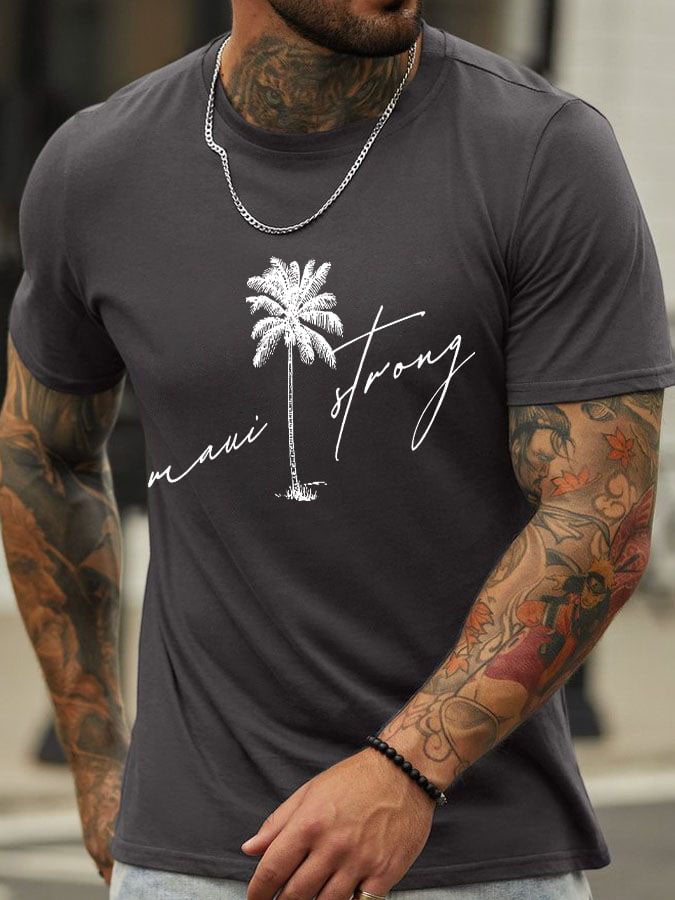 Men's Maui Strong Print T-Shirt