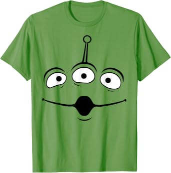 Disney Pixar Toy Story Alien Face Halloween T-Shirt