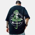 Monkey Print  Brand Hip-hop Loose T-shirt