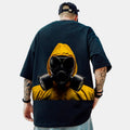 Radioactive Water Printing  Brand Hip-hop Loose T-shirt