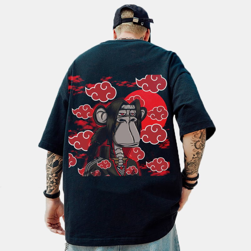 Fashionable Casual Printed Men's T-Shirt