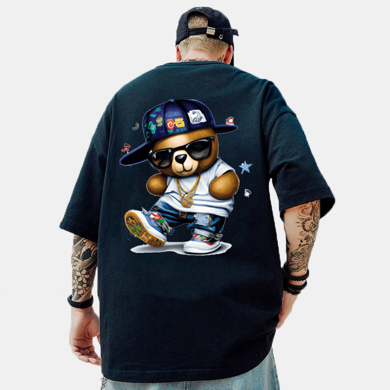 Fashionable Casual Printed Men's T-Shirt