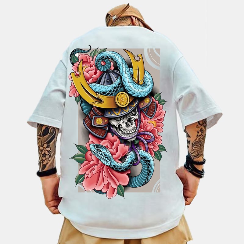 Fashionable Casual Printed Men's T-Shirt
