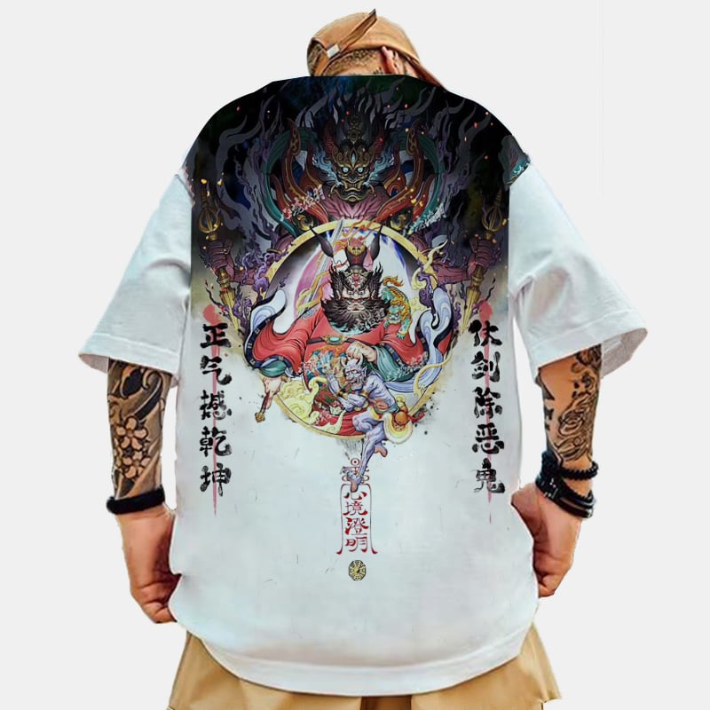 Fashionable Casual Printed Men's T-Shirt