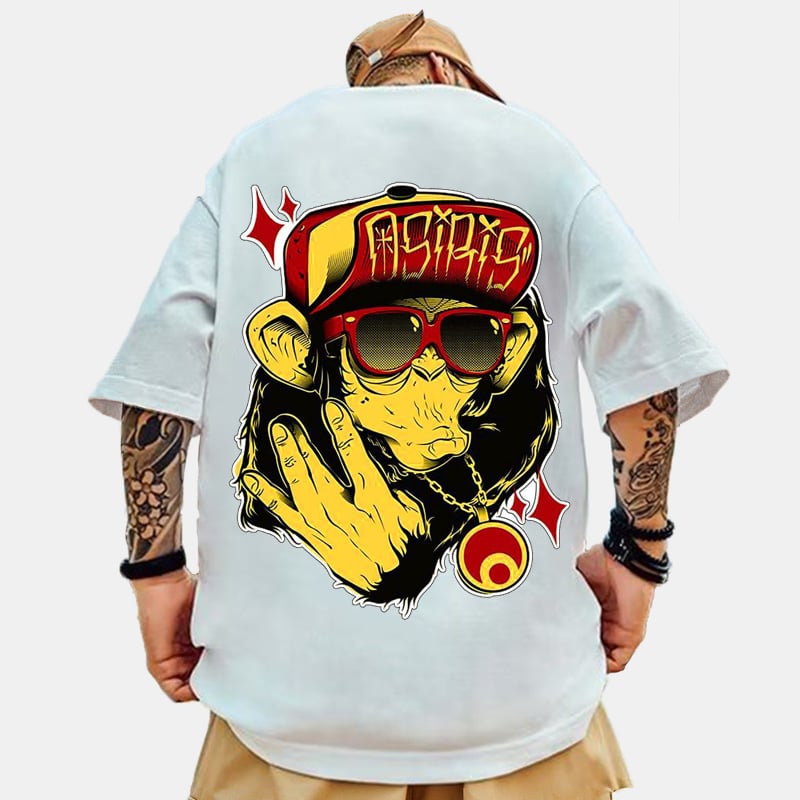 Fashionable Casual Printed Men's T-Shirt